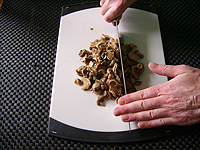 Blätterteigtäschli mit Champignons