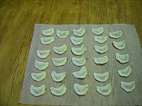 Blätterteigtäschli mit Champignons