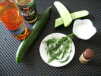 Gurkensalat mit Dill
