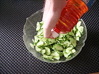 Gurkensalat mit Dill