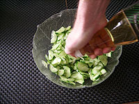 Gurkensalat mit Dill