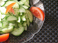 Gurkensalat mit Dill