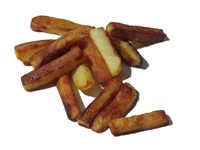 Stäbchen Kartoffeln
