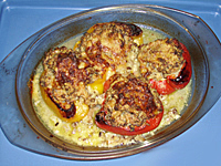 Gefüllte Peperoni
